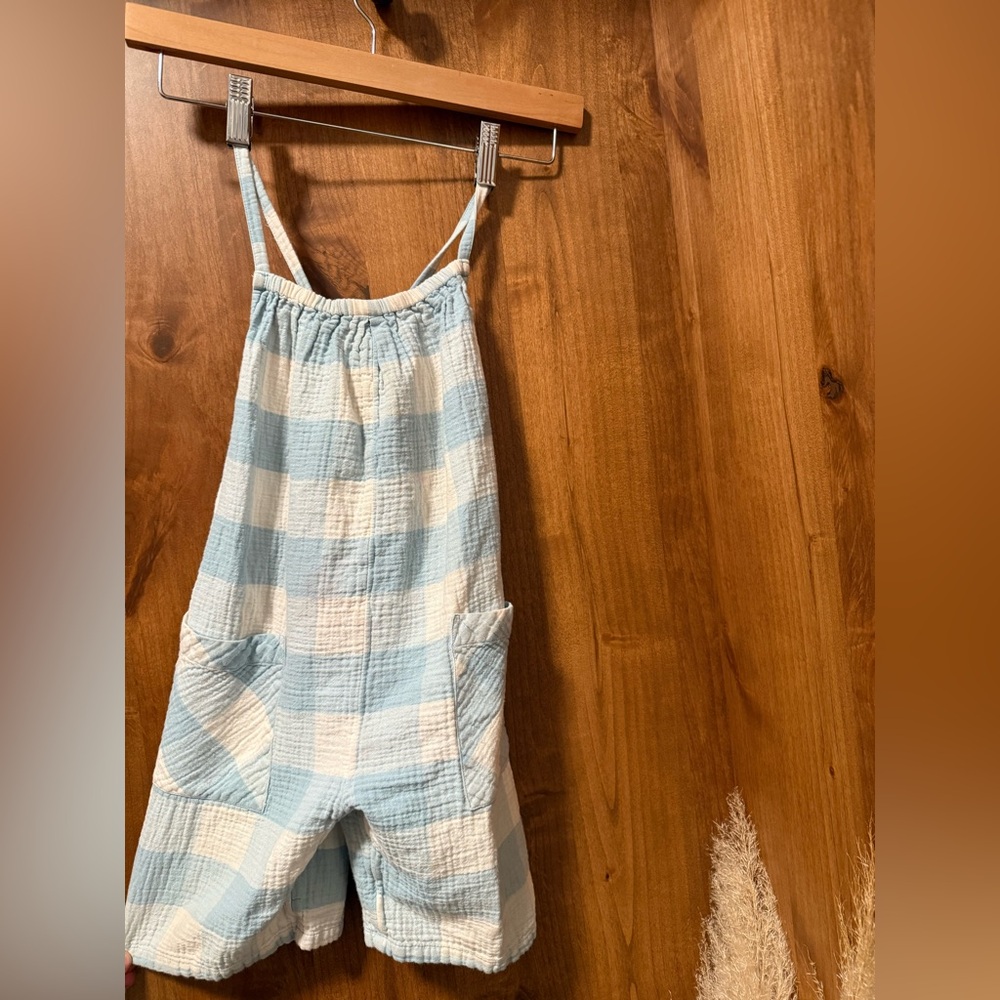 Stem- Light Blue and White Kids jumpsuit
